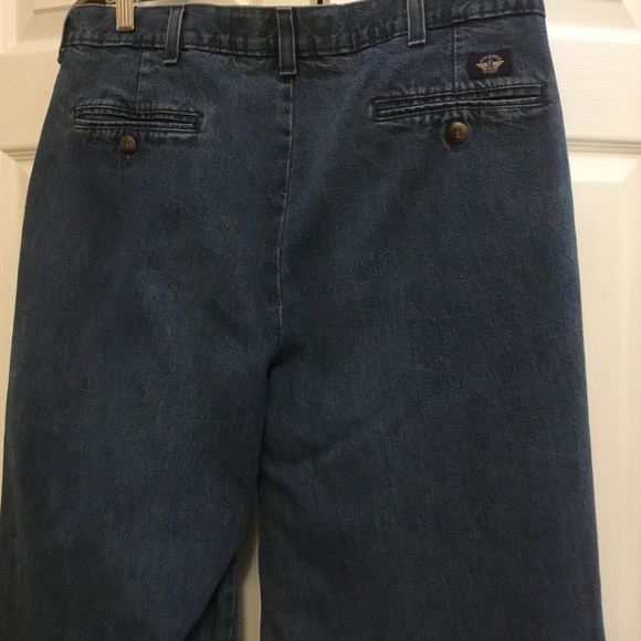 Men’s Dockers khakis 33x34 Classic Fit Blue Jeans - Picture 8 of 16